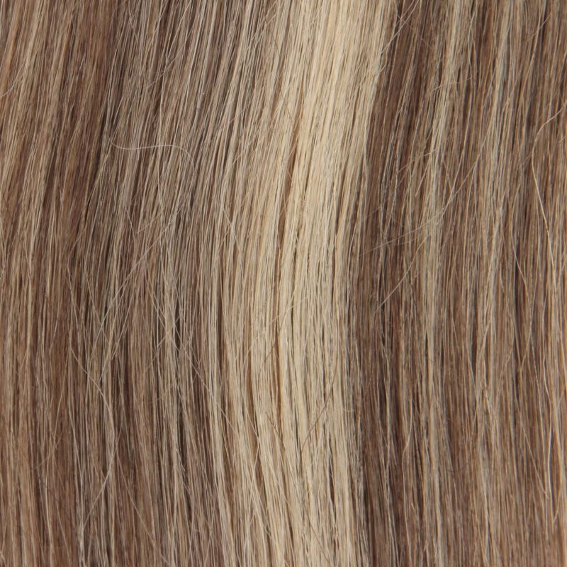Donkerblond highlight weft hairextensions | CHIQ Hair