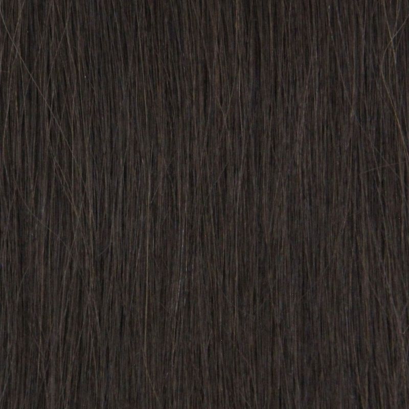 Kleur donkerbruin hairextension